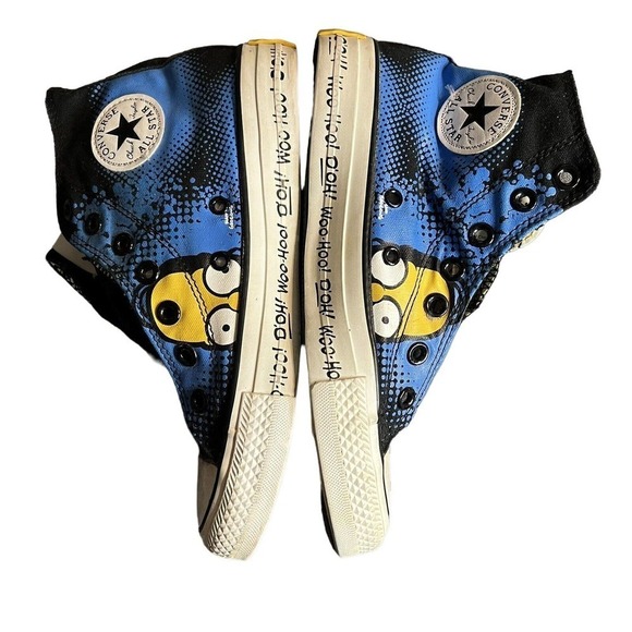 Converse Other - SIMPSONS CONVERSE HOMER " DOH" "WOO HOO HI TOPS MENS SIZE 4 WOMENS 6